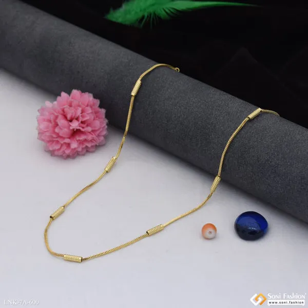 Artisanal_Design_Gold_Plated_Chain_For_Ladies_Style_A600