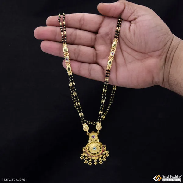 Unique_Design_Gold_Plated_Mangalsutra_For_Women_Style_A958