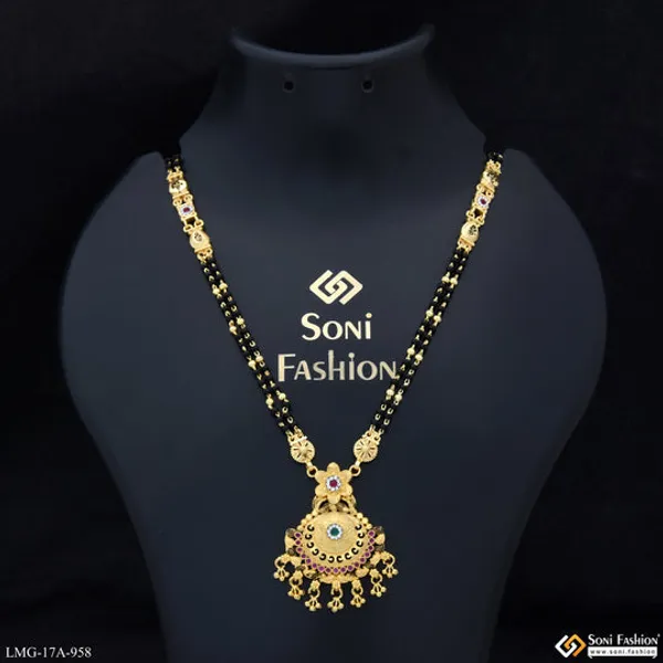 Unique_Design_Gold_Plated_Mangalsutra_For_Women_Style_A958