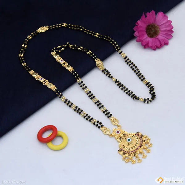 Unique_Design_Gold_Plated_Mangalsutra_For_Women_Style_A958