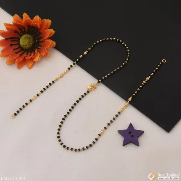 1_Gram_Gold_Plated_Hand_Crafted_Design_Mangalsutra_Dori_For_Women_Style_A351