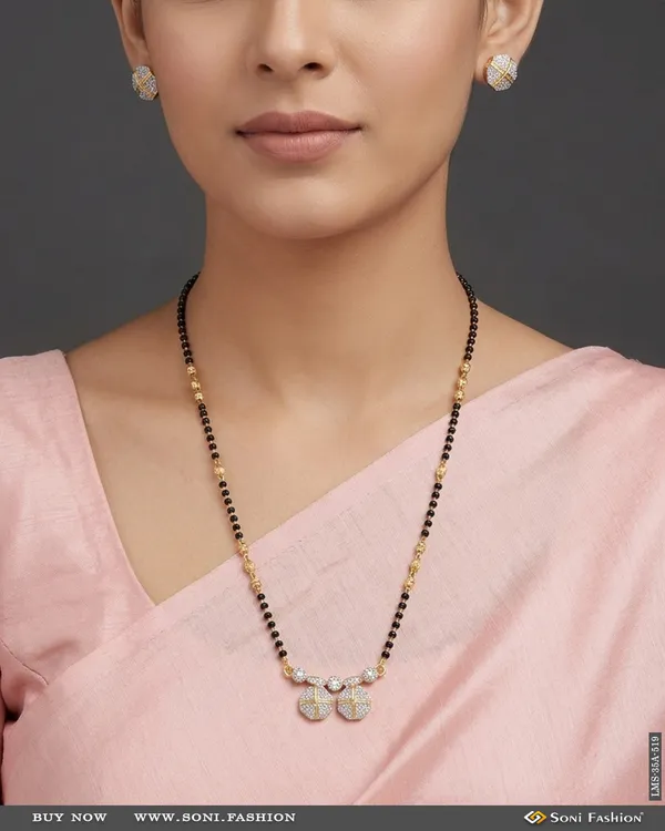 1_Gram_Gold_Plated_New_Style_Mangalsutra_Set_For_Women_Style_A519