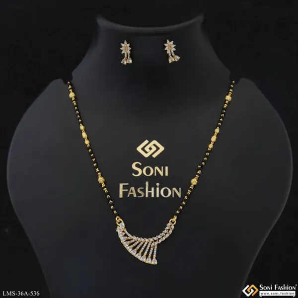 1_Gram_Gold_Plated_Best_Quality_Mangalsutra_Set_For_Women_Style_A536