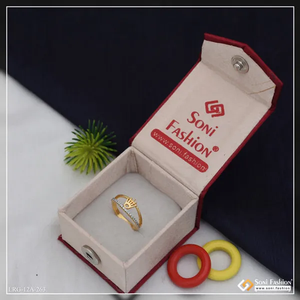 1_Gram_Gold_Plated_Unique_Design_Ring_For_Ladies_Style_A263