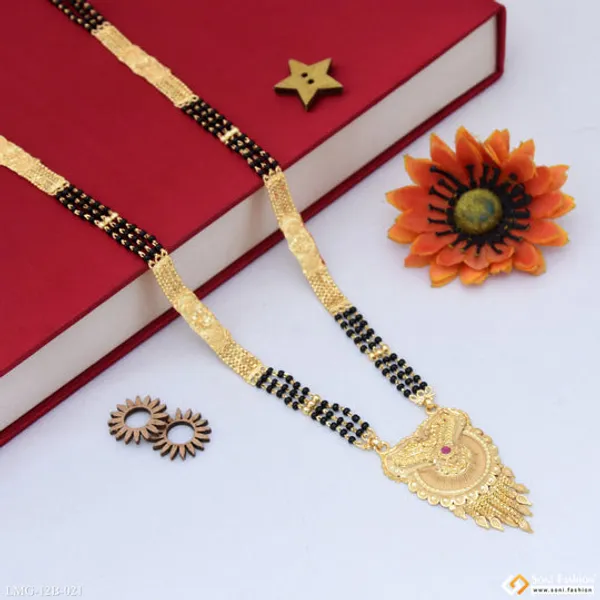 Eye_Catching_Design_Gold_Plated_Mangalsutra_For_Women_Style_B021
