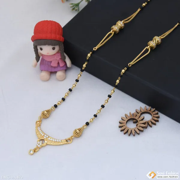 Casual_Design_Gold_Plated_Mangalsutra_For_Women_Style_A879
