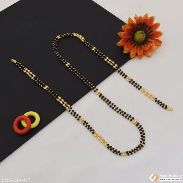 1_Gram_Gold_Plated_2_Line_Cool_Design_Mangalsutra_Dori_For_Women_Style_A417