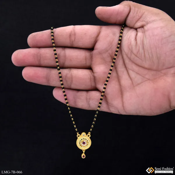Sparkling_Design_Gold_Plated_Mangalsutra_For_Women_Style_B066