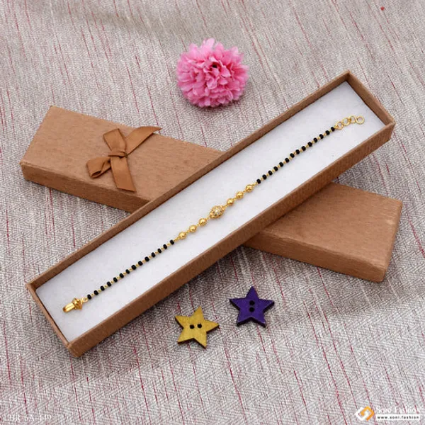 Fashion_Forward_Gold_Plated_Mangalsutra_Bracelet_For_Women_Style_A449