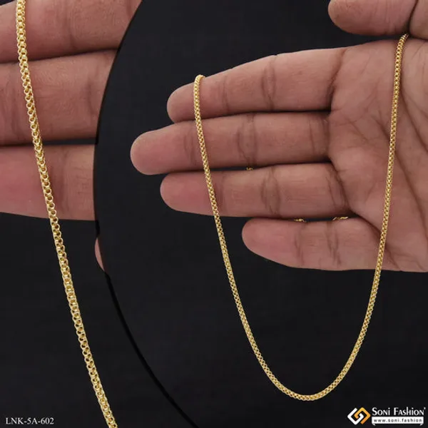 Eye_Catching_Design_Gold_Plated_Chain_For_Ladies_Style_A602