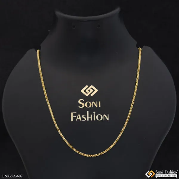 Eye_Catching_Design_Gold_Plated_Chain_For_Ladies_Style_A602