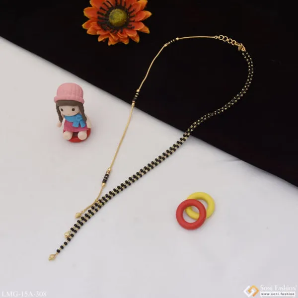 1_Gram_Gold_Plated_Fancy_Design_Beautiful_Design_Mangalsutra_For_Women_Style_A308