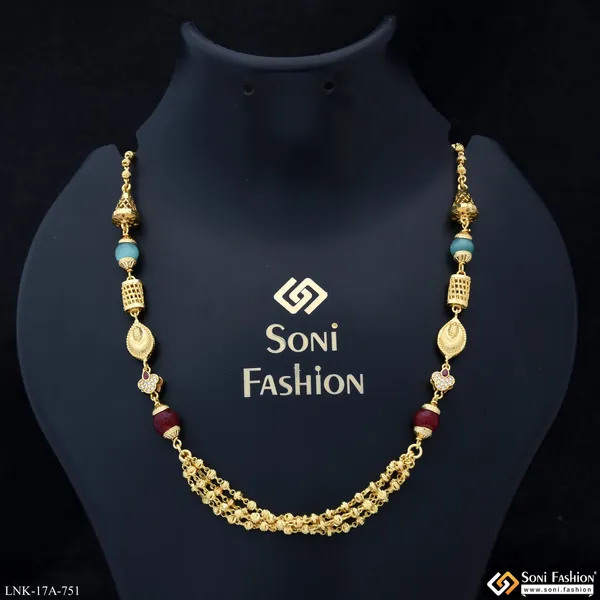 Charming_Design_Gold_Plated_Mala_For_Women_Style_A751