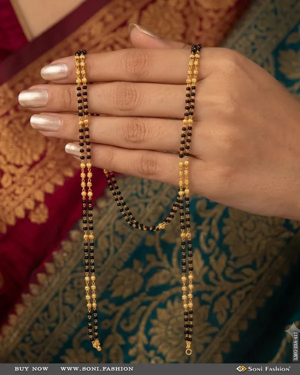 1_Gram_Gold_Plated_2_Line_Cool_Design_Mangalsutra_Dori_For_Women_Style_A417