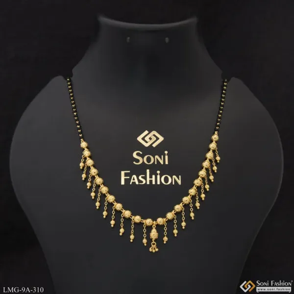 Cool_Design_Hand_Crafted_Design_Gold_Plated_Mangalsutra_For_Women_Style_A310