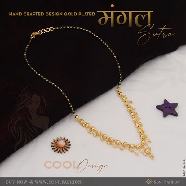 Cool_Design_Hand_Crafted_Design_Gold_Plated_Mangalsutra_For_Women_Style_A310