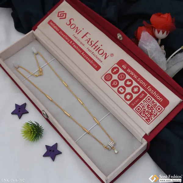 1_Gram_Gold_Plated_Unique_Design_Necklace_For_Ladies_Style_A702