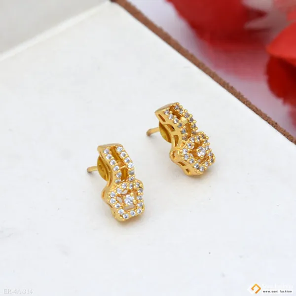 Opulent_Design_Gold_Plated_Earrings_For_Women_Style_A314
