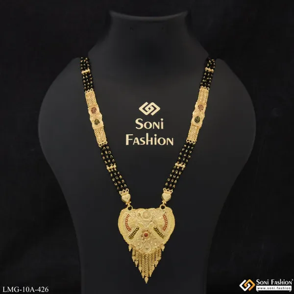 Exclusive_Design_Finely_Detailed_Gold_Plated_Mangalsutra_For_Women_Style_A426