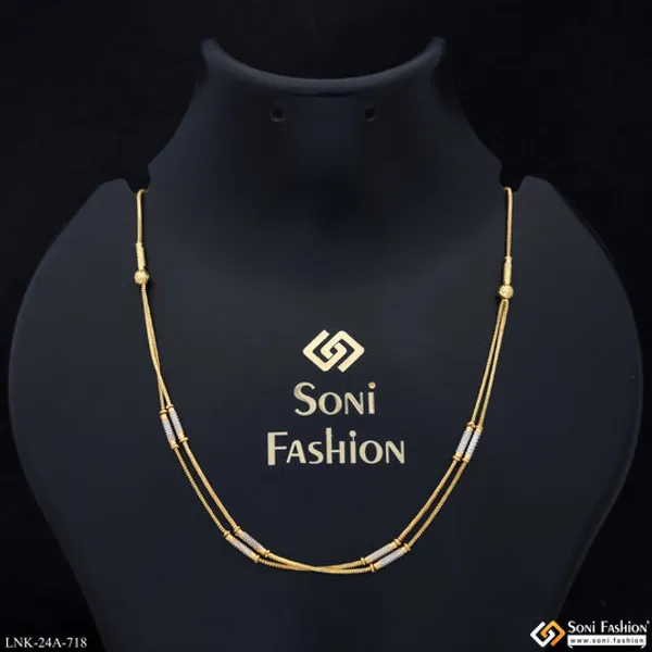 1_Gram_Gold_Plated_Latest_Design_Chain_For_Ladies_Style_A718