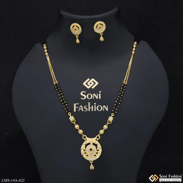 Graceful_Design_Gold_Plated_Mangalsutra_Set_For_Women_Style_A622