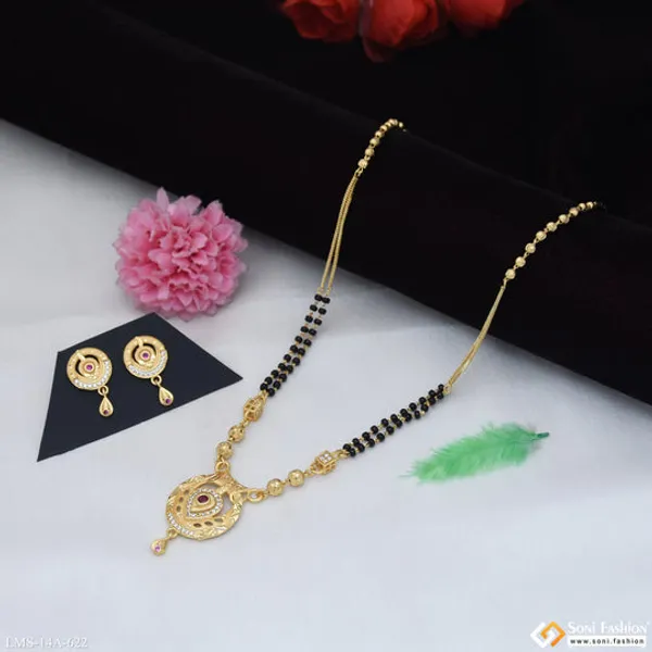 Graceful_Design_Gold_Plated_Mangalsutra_Set_For_Women_Style_A622