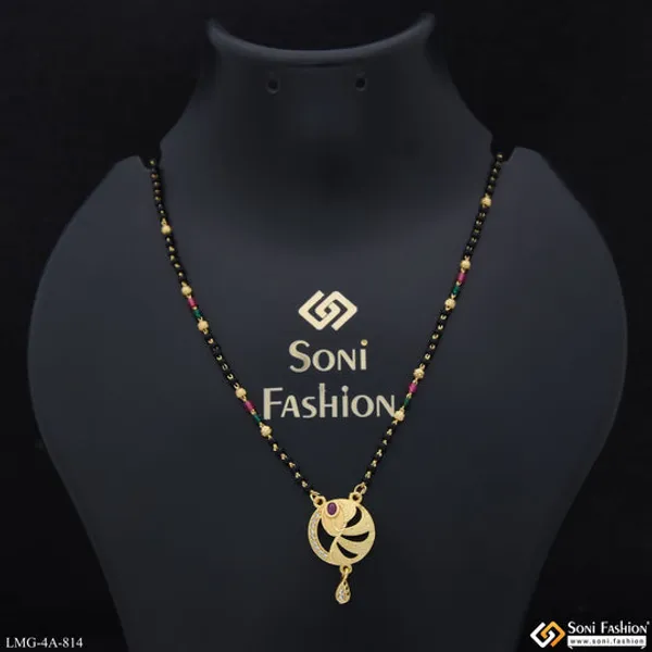 Designer_Gold_Plated_Mangalsutra_For_Women_Style_A814