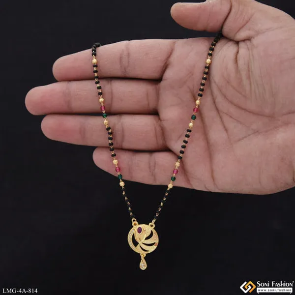 Designer_Gold_Plated_Mangalsutra_For_Women_Style_A814