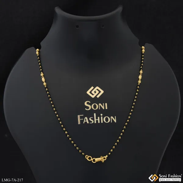 1_Gram_Gold_Plated_Eye_Catching_Design_Mangalsutra_Dori_For_Ladies_Style_A217