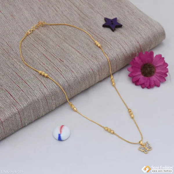 1_Gram_Gold_Plated_Beautiful_Design_Chain_Pendant_For_Ladies_Style_A705