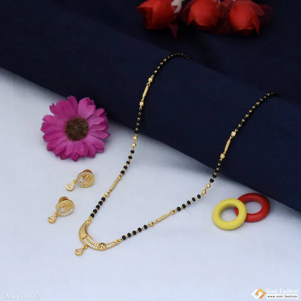Classic_Design_Gold_Plated_Mangalsutra_Set_For_Women_Style_A657