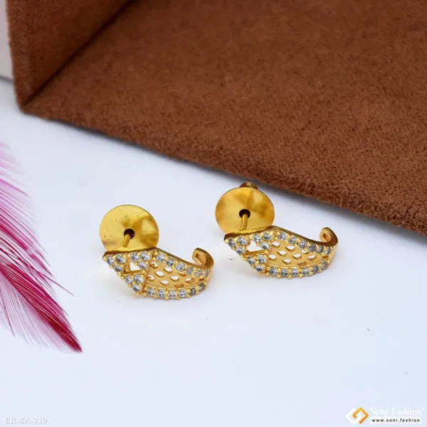 Exclusive_Design_Gold_Plated_Earrings_For_Ladies_Style_A239