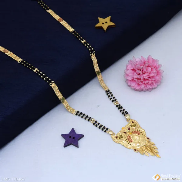 Stunning_Design_Gold_Plated_Mangalsutra_For_Women_Style_B057