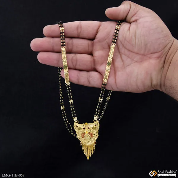 Stunning_Design_Gold_Plated_Mangalsutra_For_Women_Style_B057