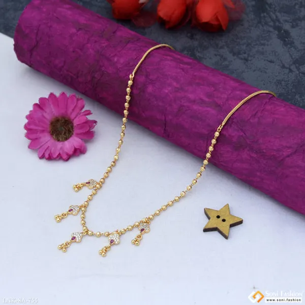 Brilliant_Design_Gold_Plated_Necklace_For_Ladies_Style_A755