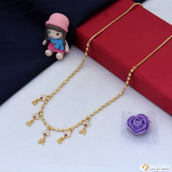 Brilliant_Design_Gold_Plated_Necklace_For_Ladies_Style_A755