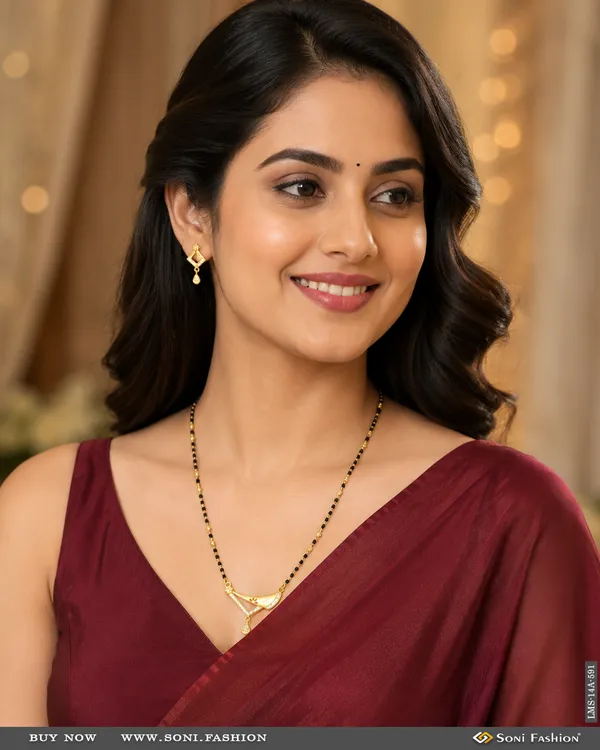 Dazzling_Design_Gold_Plated_Mangalsutra_Set_For_Women_Style_A591