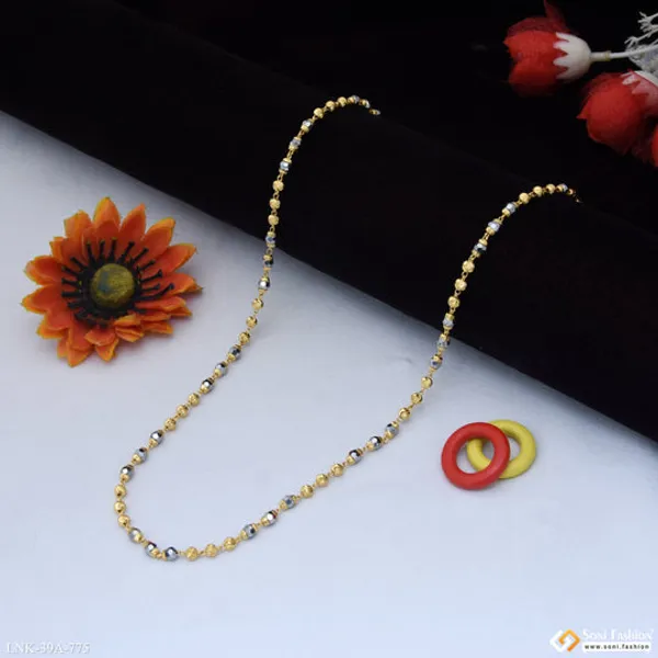 1_Gram_Gold_Plated_Fancy_Design_Mala_For_Women_Style_A775