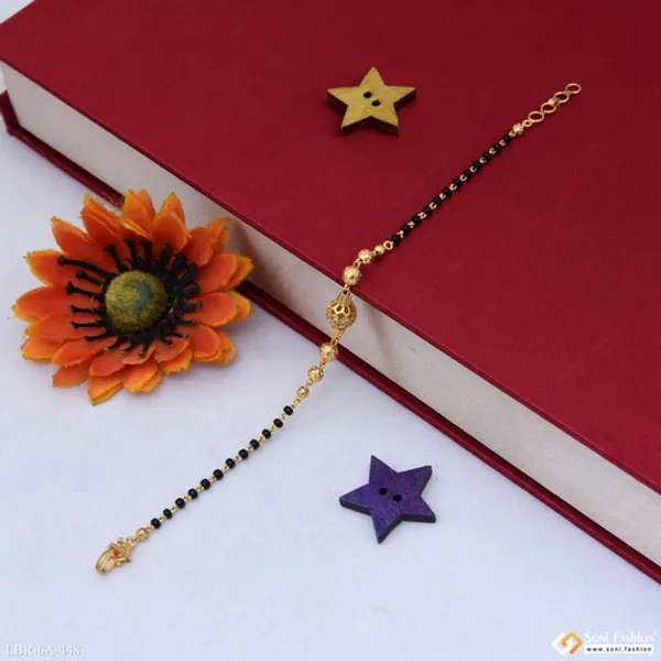New_Style_Gold_Plated_Mangalsutra_Bracelet_For_Women_Style_A448