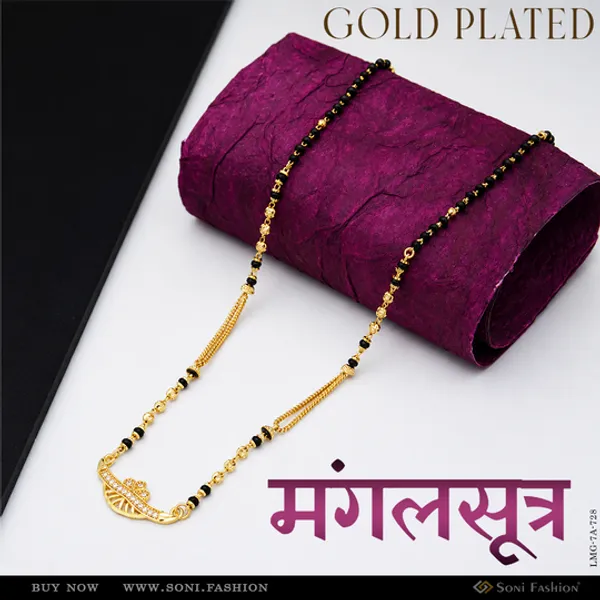 Chic_Design_Gold_Plated_Mangalsutra_For_Women_Style_A728