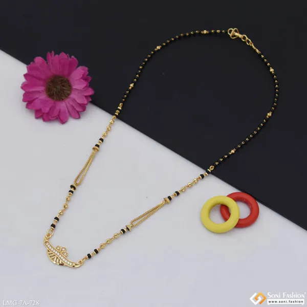 Chic_Design_Gold_Plated_Mangalsutra_For_Women_Style_A728