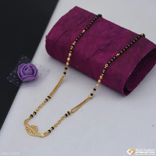 Chic_Design_Gold_Plated_Mangalsutra_For_Women_Style_A728