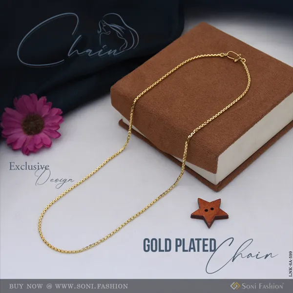 Exclusive_Design_Gold_Plated_Chain_For_Ladies_Style_A599