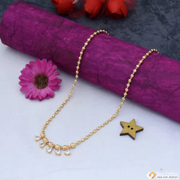 Superior_Quality_Gold_Plated_Necklace_For_Ladies_Style_A759
