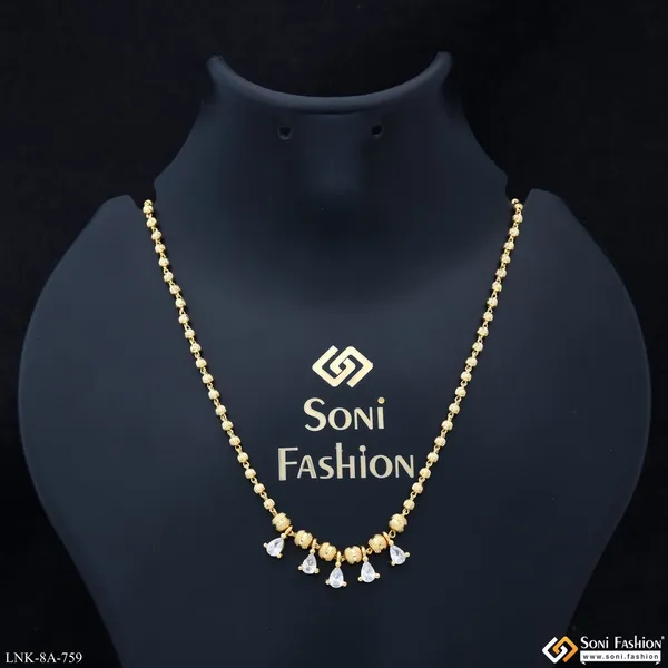 Superior_Quality_Gold_Plated_Necklace_For_Ladies_Style_A759