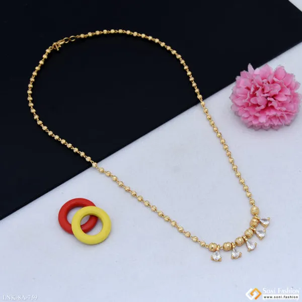 Superior_Quality_Gold_Plated_Necklace_For_Ladies_Style_A759