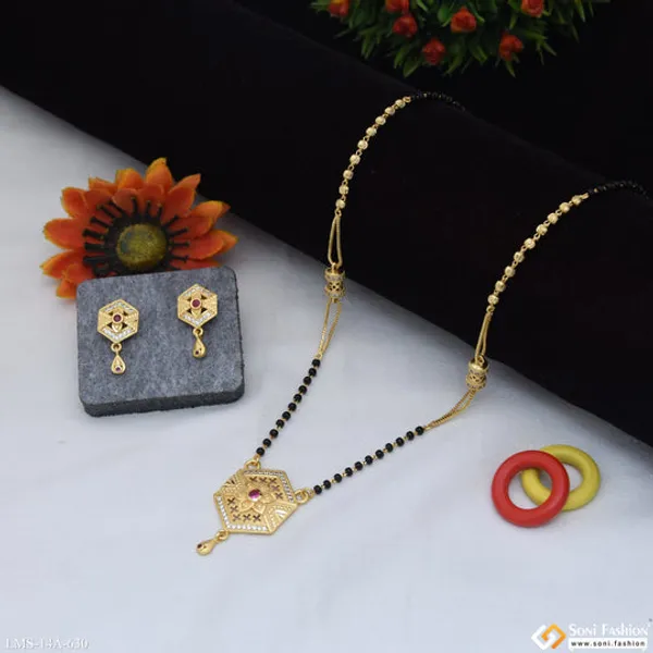 Brilliant_Design_Gold_Plated_Mangalsutra_Set_For_Women_Style_A630