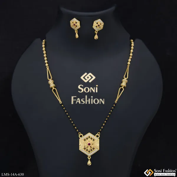 Brilliant_Design_Gold_Plated_Mangalsutra_Set_For_Women_Style_A630