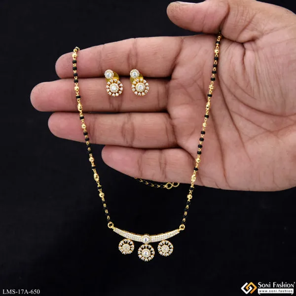 Designer_Gold_Plated_Mangalsutra_Set_For_Women_Style_A650
