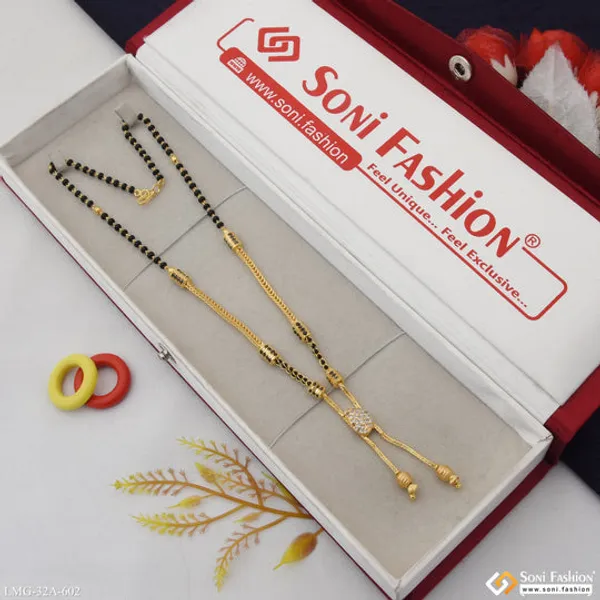 1_Gram_Gold_Plated_Lovely_Design_Mangalsutra_For_Women_Style_A602
